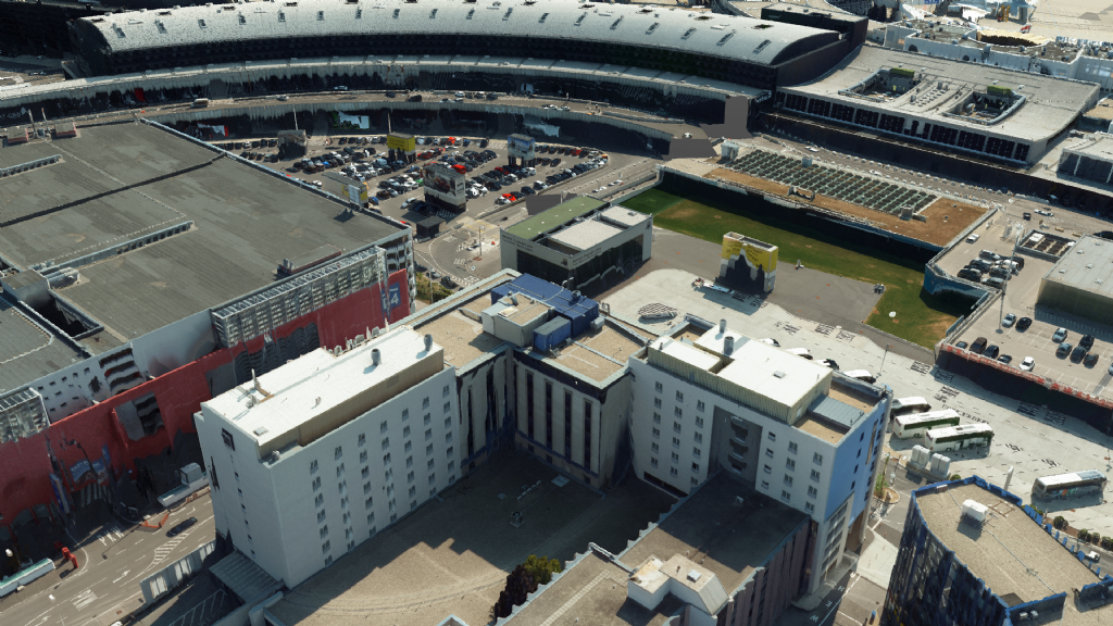 Flughafen Wien-Schwechat 3 D Computervisualiserung